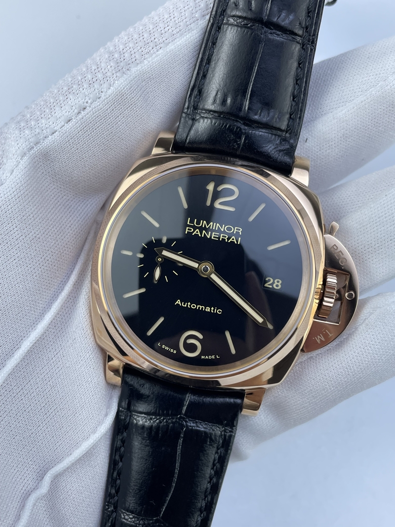 (준비완료/특급배송)NO.3241/VS공장 파네라이 PAM908 '복' 루미노르 두에 블랙 다이얼
