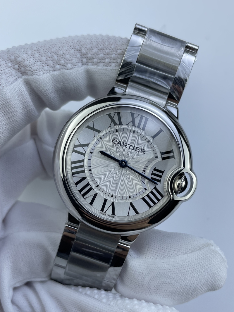 (준비완료/특급배송)NO.3312/V6공장 V7 발롱블루 36MM 쿼츠