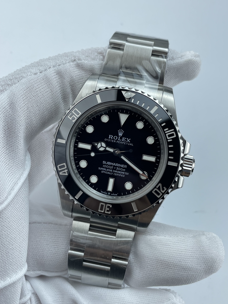 (준비완료/특급배송)NO.13425/QP공장 Submariner 41mm 124060 No Date Black Ceramic 904L Steel 3230